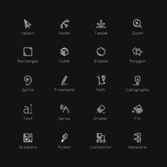 Tools icon set