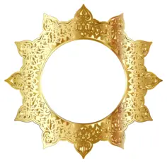Gold decorative frame