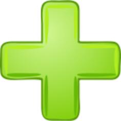 Green plus image