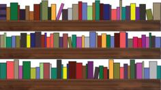 Bookshelves image