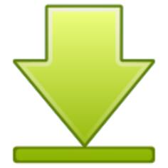 Go to bottom icon