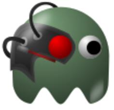 Funny green Monster