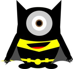 One-eyed superhero