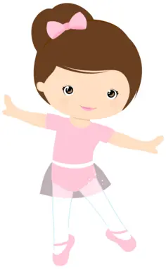 Little girl ballerina