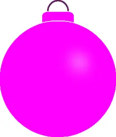 Plain pink ball