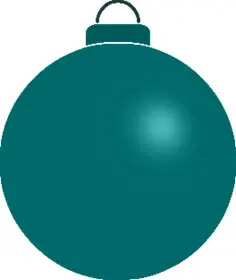 Dark green ball