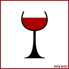 Tall wine glass