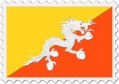 Bhutan flag image