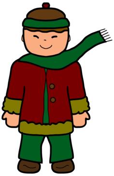 Boy in winter