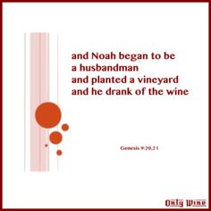 Bible and wine