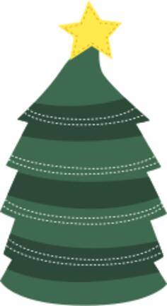 Green Christmas tree