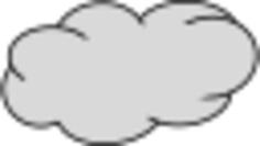 Grey cloud image