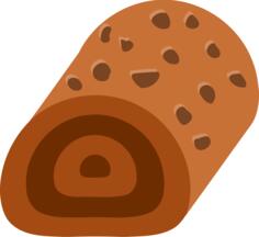 Baked cake
