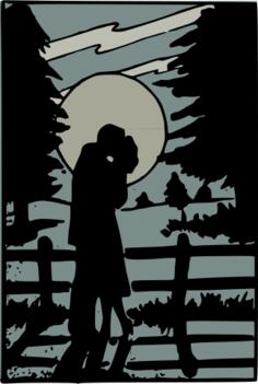 Moonlight kiss