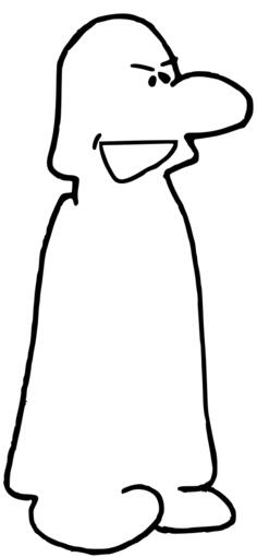 Mr Neutral illustration
