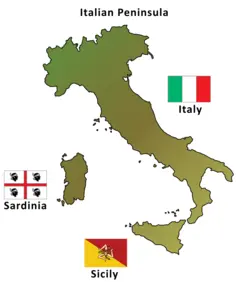 Italian peninsula