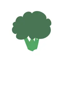 Broccoli drawing