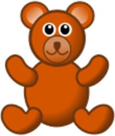 Brown teddy