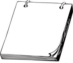 Notebook drawing