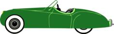 Green car