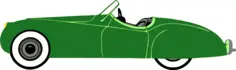 Green car