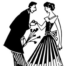 Couple silhouette