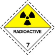 Radioactive pictogram