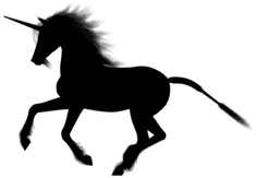 Unicorn black image