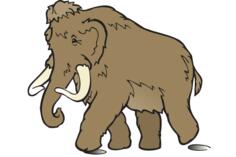 Mastodon drawing