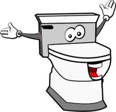 Talking toilette