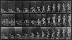 Naked sitting lady