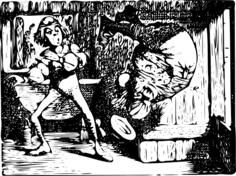 Black and white Alice