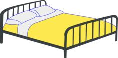Double bed image