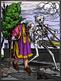 Old man and death