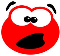 Blob surprised