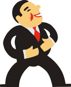 Laughing man image