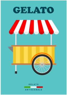 Ice-cream cart