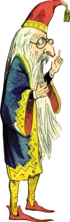 Wizard's drawing