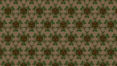 Decorative Hexagons Seamless Pattern