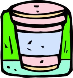 Colorful coffee