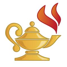 Lamp of knowledge