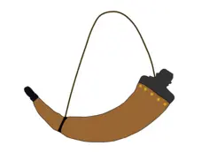 Brown horn