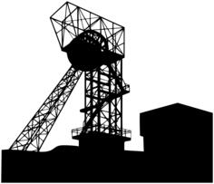 Coal mine shaft