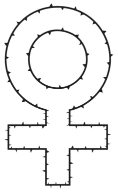 Female Symbol Of Thorns