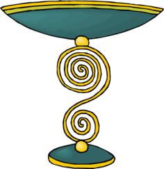 Spiral chalice