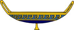Yellow and blue chalice