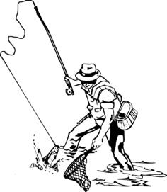 Fishing drawing