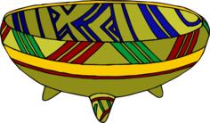 Colorful bowl