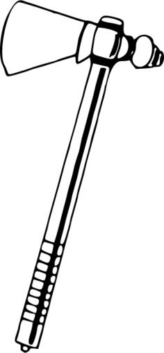 Tomahawk vector image