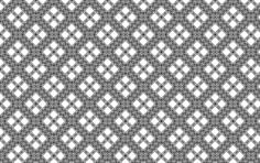Black and white ornamental design